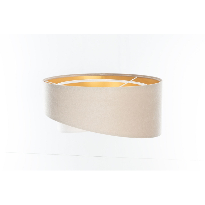 Universeller Lampenschirm GALAXY E27 Ø 45 cm Beige/Weiß/Gold