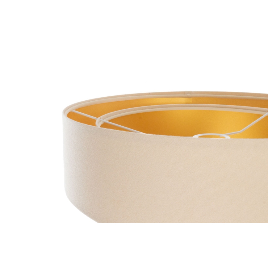 Universeller Lampenschirm GALAXY E27 Ø 45 cm Creme/Gold