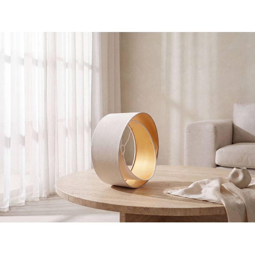 Universal-Galaxyschirm E27 Ø 45 cm Weiß/Gold