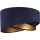 Universal-Lampenschirm GALAXY E27 d 45 cm blau/golden