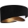 Universal-Lampenschirm GALAXY E27 d 45 cm schwarz/weiß/golden
