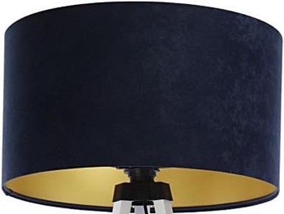 Universal Lampenschirm STANDARD E27 Ø 45 cm Blau/Gold
