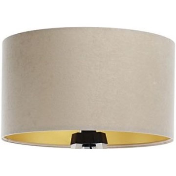 Universal-Lampenschirm STANDART E27 d 45 cm beige/golden