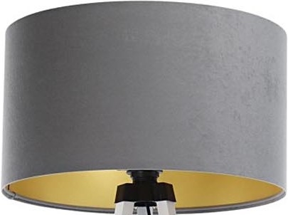 Universal-Lampenschirm STANDART E27 d 45 cm grau/golden