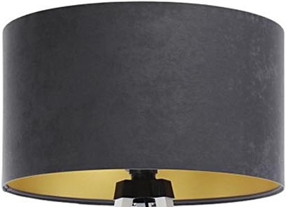 Universal-Lampenschirm STANDART E27 d 45 cm grau/golden