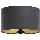 Universal-Lampenschirm STANDART E27 d 45 cm grau/golden