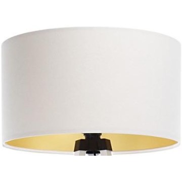 Universal-Lampenschirm STANDART E27 d 45 cm weiß/golden