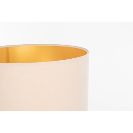 Universal Lampenschirm STANDARD E27 Ø 45 cm Creme/Gold