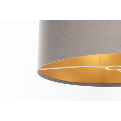 Universeller Lampenschirm STANDARD E27 Ø 45 cm Grau/Gold