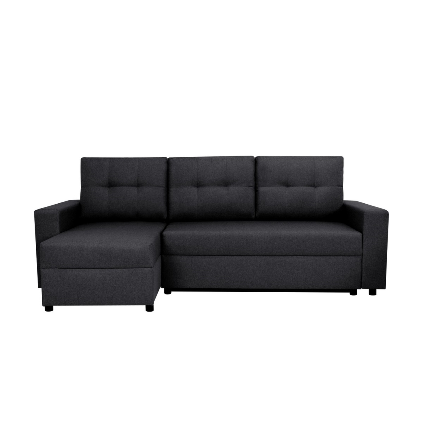 Universelles Ecksofa mit Schlaffunktion und Stauraum SEVILLA Anthrazit