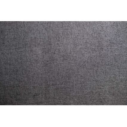 Beidseitig montierbares Ecksofa mit Schlaffunktion und Stauraum GRANADA dunkelgrau