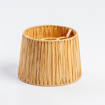Universell einsetzbarer Lampenschirm KERIA, Ø 20 cm, Raffia