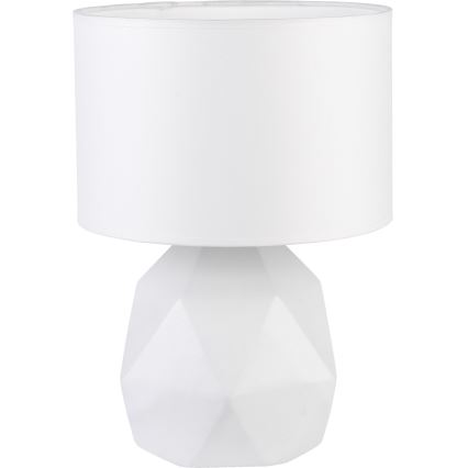 Universeller Ersatz-Lampenschirm TOWER E27 16x24 cm weiß