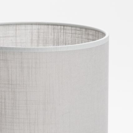 Universeller Ersatz-Lampenschirm WALEC E27 16x20 cm grau