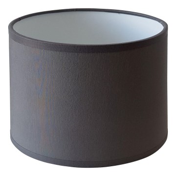 Universeller Ersatz-Lampenschirm ZYLINDER E27 Ø 20 cm anthrazit