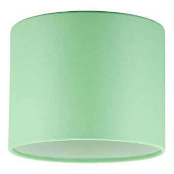 Universeller Ersatz-Lampenschirm ZYLINDER für E27, Ø 20 cm, grün