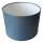 Universeller Ersatz-Lampenschirm (zylindrisch) für E27-Fassung, Ø 30 cm, blau