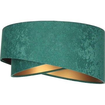 Universeller GALAXY Lampenschirm E27 Ø 45 cm grün/gold