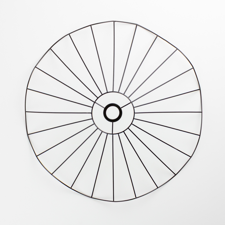 Universeller Lampenschirm CURITIBA Ø 60 cm schwarz