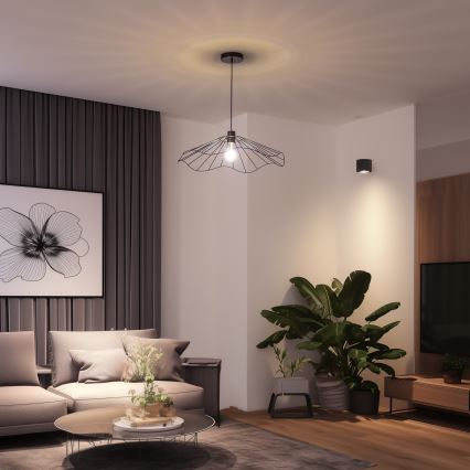 Universeller Lampenschirm CURITIBA Ø 60 cm schwarz