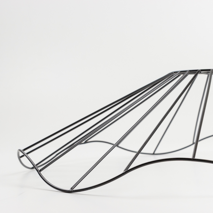 Universeller Lampenschirm CURITIBA Ø 60 cm schwarz