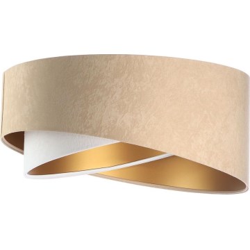 Universeller Lampenschirm GALAXY E27 Ø 45 cm Beige/Weiß/Gold