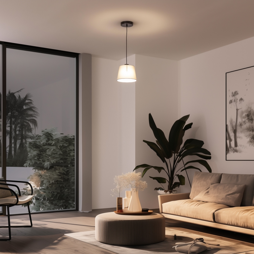 Universeller Lampenschirm KERIA Ø 20,5 cm, grau