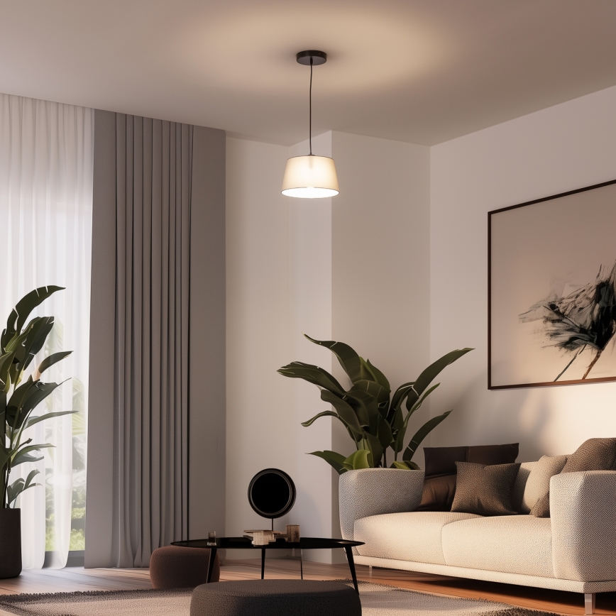 Universeller Lampenschirm KERIA, Ø 25 cm, grau