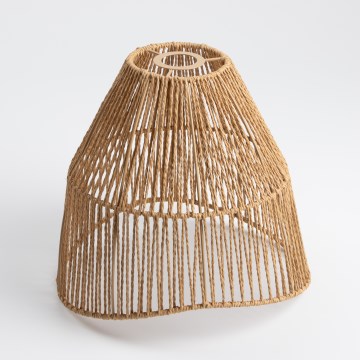 Universeller Lampenschirm KERIA, Ø 30 cm, Braun