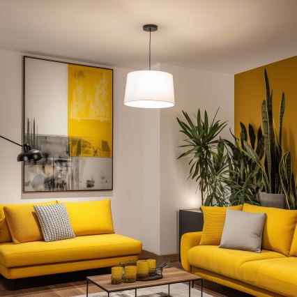 Universeller Lampenschirm KERIA Ø 45 cm weiß