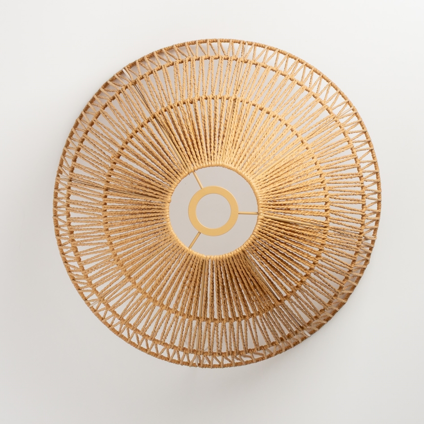 Universeller Lampenschirm KERIA, Ø 50 cm, Braun