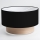 Universeller Lampenschirm KERIA Ø 50 cm schwarz/beige