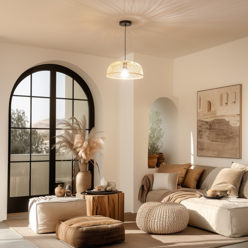 Universeller Lampenschirm KERIA Ø 60 cm beige