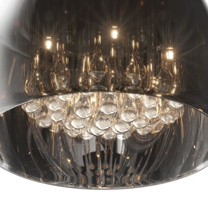 Universelles Ersatzglas für G9, Ø 40 cm, rauchgrau