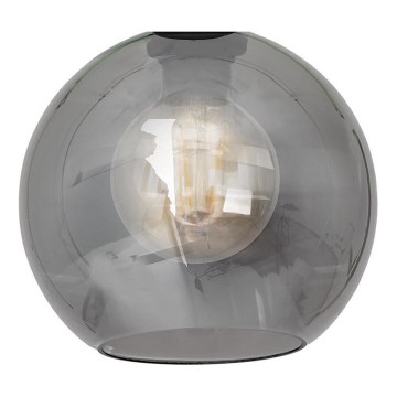 Universelles Ersatzglas SOFIA E27, Ø 20 cm, rauchschwarz