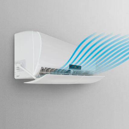 Universelles Luftleitblech für Klimaanlagen 57–105 cm, weiß