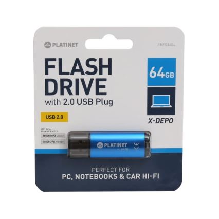 USB-Flash-Laufwerk 64GB Blau