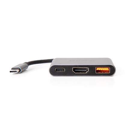USB-Hub 3in1 100W HDMI 4K