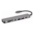 USB-Hub 7in1 Power Delivery 100W HDMI 4K
