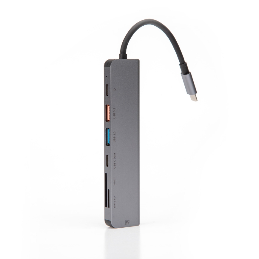 USB-Hub 7in1 Power Delivery 100W HDMI 4K