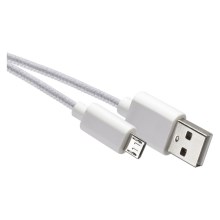 USB Kabel USB 2.0 A Konnektor/USB B micro Konnektor weiß