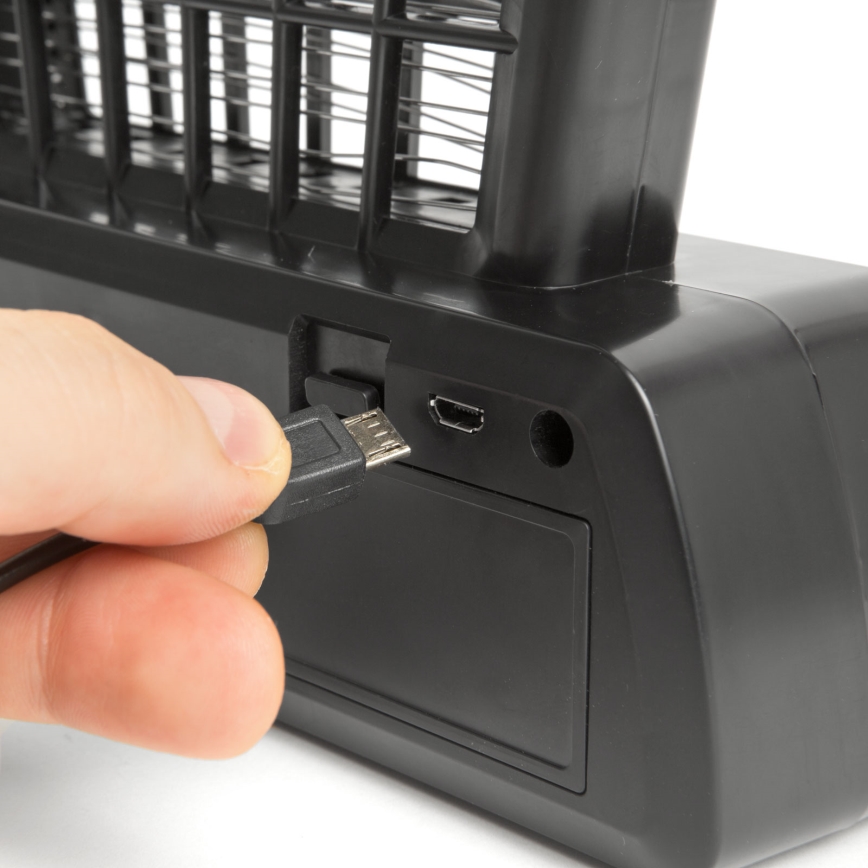 UV-Insektenfalle 1000 mAh/5V, schwarz