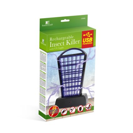UV-Insektenfalle 1000 mAh/5V, schwarz