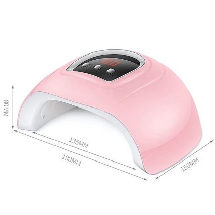 UV-Lampe für Nägel 54W/5V rosa