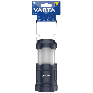 Varta 15673101111 - LED-Camping-Taschenlampe L10 LED/3xAAA