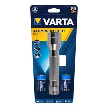 Varta 16628101421 - LED Taschenlampe ALUMINIUM LIGHT LED/2xC