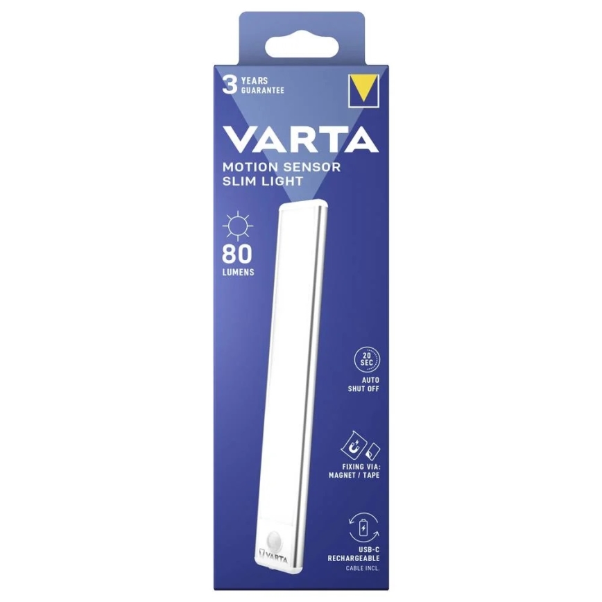 Varta 17624101111 - LED Möbelbeleuchtung mit Bewegungssensor LED/5V 650 mAh