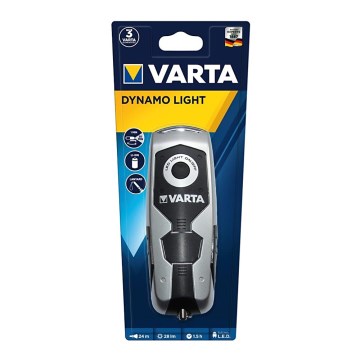 Varta 17680101401 - LED-Akku-Taschenlampe DYNAMO LIGHT LED/120 mAh IPX4