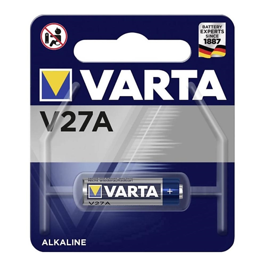 Varta 4227112401 - 1 Stk Alkalische Knopfzelle ELECTRONICS V27A 12V