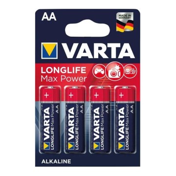 Varta 4706101404 - 4 Stk Alkalibatterie LONGLIFE AA 1,5V